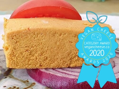 green goaty red leicester vegan cheese awards 2020