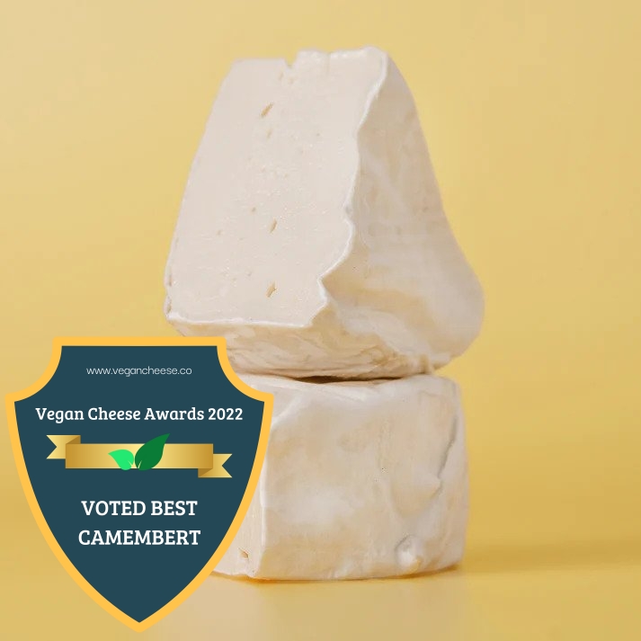 honestly tasty shamembert vegan cheese best camembert 2022 badge