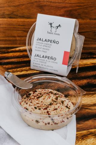 Basic Roots Jalapeno Cheeze Style Spread Vegan Cheese