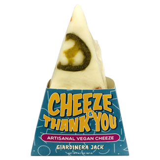 Cheeze & Thank You Artisanal Giardinera Jack Vegan Cheese