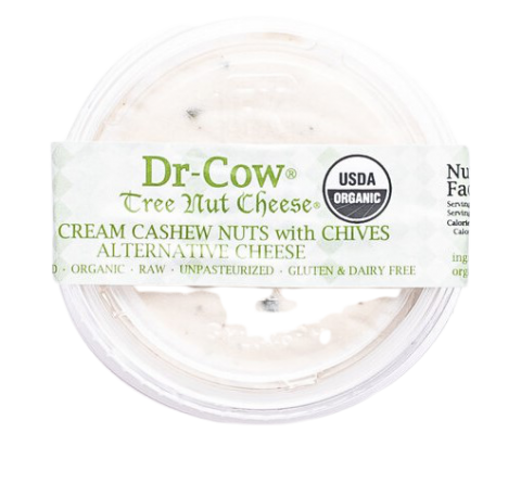 Dr-Cow Chive Cashew Vegan Cream Cheese
