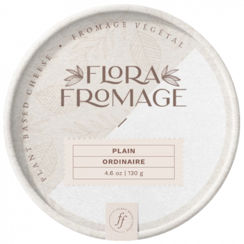 Flora Fromage Plain Vegan Cheese