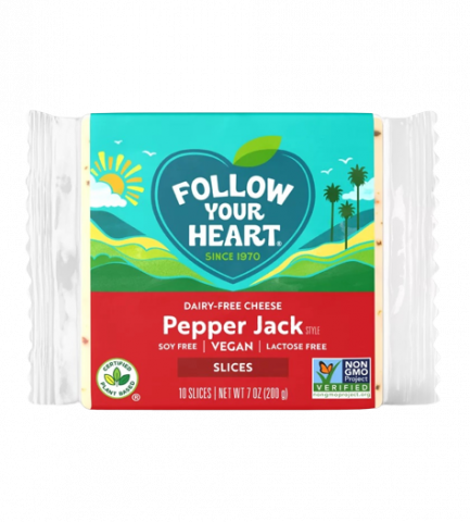 Follow Your Heart Pepperjack Vegan Cheese Slices