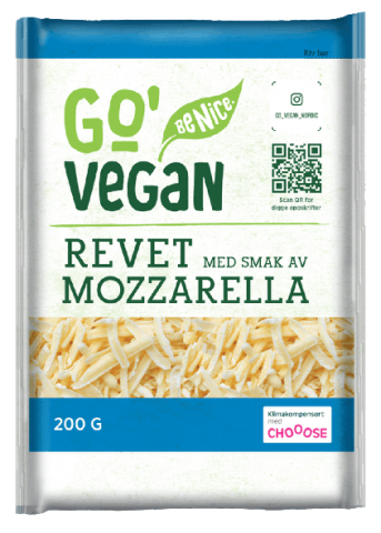 Go Vegan Grated Mozzarella Vegan Cheese