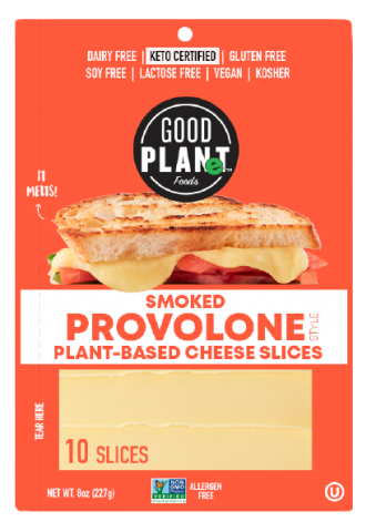 Good Plant Foods Plant Based Smoked Provolone Slices