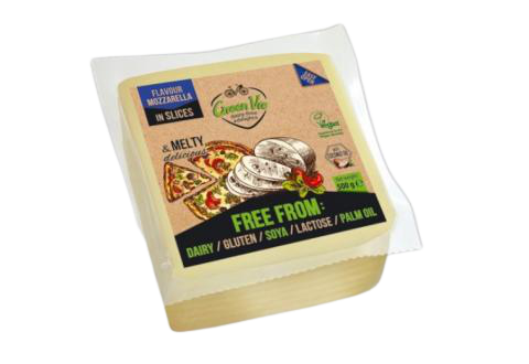 Green Vie Mozzarella Flavour Vegan Cheese Slices