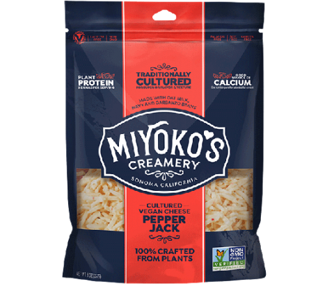 Miyoko's Vegan Pepper Jack Shreds