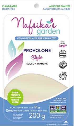 Nafsika's Garden Provolone Vegan Cheese Slices