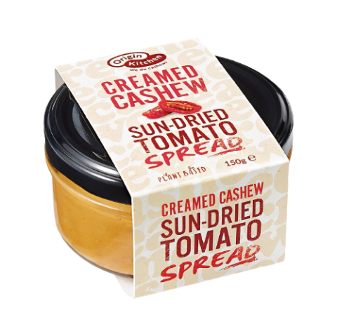 Origin Kitchen Vegan Cream Cheese Sundried Tomato Spread