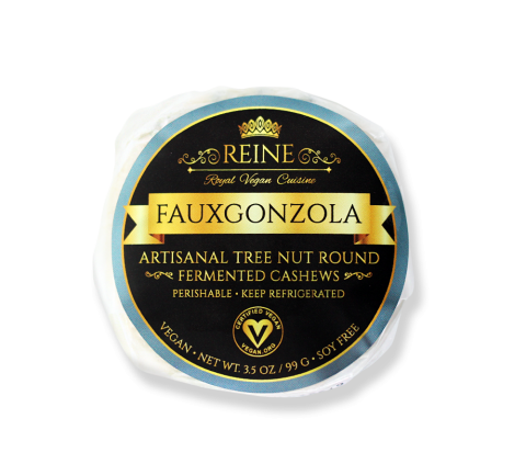 Reine Royal Vegan Cuisine Fauxgonzola Cheese Round