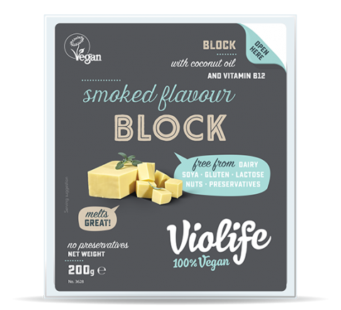 Violife Smoked Flavour Vegan Cheese Block