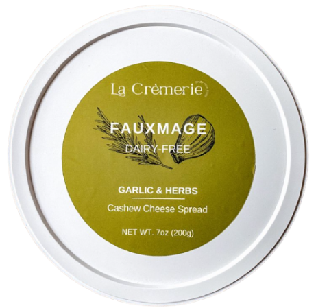 Taste of Seasons La Crèmerie Garlic & Herbs Vegan Cheese