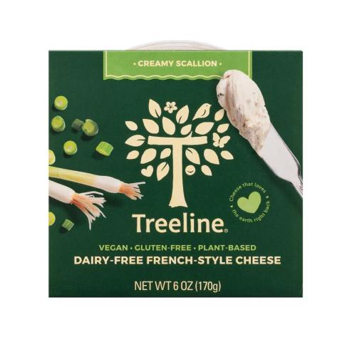 Treeline Scallion French-Style Soft Vegan Cheese