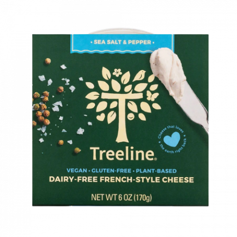 Treeline Dairy-Free Sea Salt & Pepper Soft French-Style