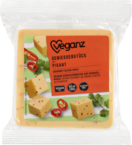 Veganz Gourmet Spicy Vegan Cheese Block