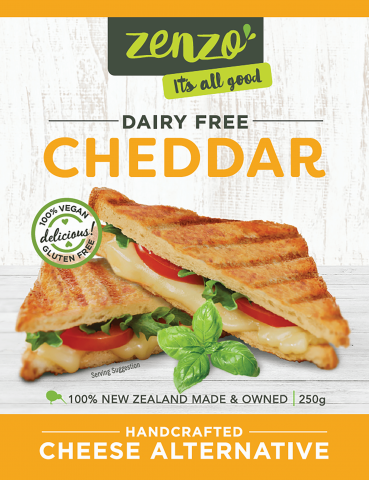 Zenzo Cheddar Alternative Vegan Cheese