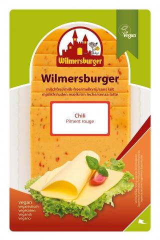 Wilmersburger Chilli Flavour Vegan Cheese Slices