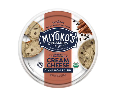 Miyoko's Cinnamon Raisin Vegan Cheese Spread