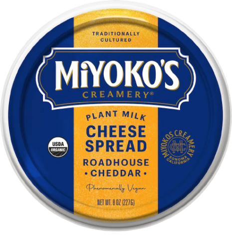 Miyoko's Cheese Spread Roundhouse Cheddar