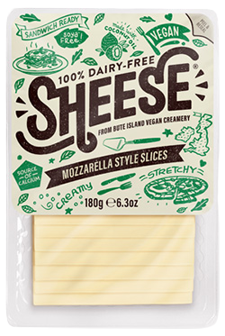 Sheese Mozzarella Style Vegan Cheese Slices