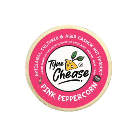 Tyne Chease Pink Peppercorn Vegan Cheese