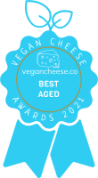 Vegan Cheese Awards Badge Best Aged 2021