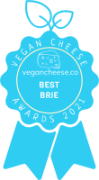 Vegan Cheese Awards Badge Best Brie 2021