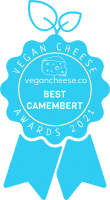 Vegan Cheese Awards Badge Best Camembert 2021