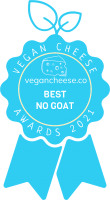 Vegan Cheese Awards Badge Best No Goat 2021