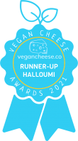 Vegan Cheese Awards Badge Runner-Up Halloumi 2021