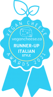 Vegan Cheese Awards Badge Runner-Up Italian Style 2021
