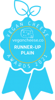 Vegan Cheese Awards Badge Runner-Up Plain 2021