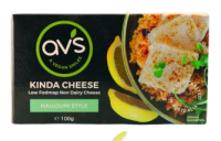 AVS Organic Foods Kinda Cheese Halloumi with Herbs Vegan Cheese