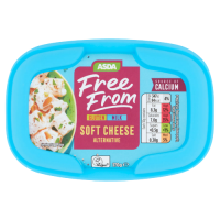 ASDA Free From Soft Cheese Alternative Vegan Cheese