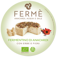 Casa del Fermentino Ferme Cashews Fermentino with Herbs & Flowers Vegan Cheese