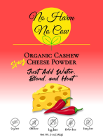 No Harm No Cow Spicy Organic Cashew Cheese Powder