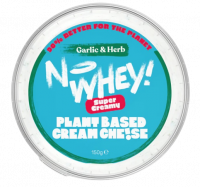 No Whey! Creamy Garlic & Herb Vegan Cheese