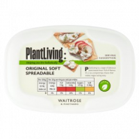 Waitrose Plant Living Vegan Original Soft Spreadable Cheese