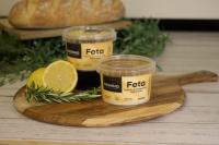 Noshing Feta in Lemon and Rosemary Marinade Vegan Cheese